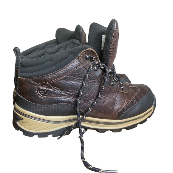 Timberland brown boys leather boots. Size 7 - Picture 1 of 8